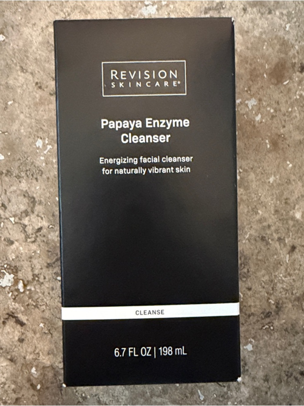 Revision Skincare Papaya Enzyme Cleanser — Black